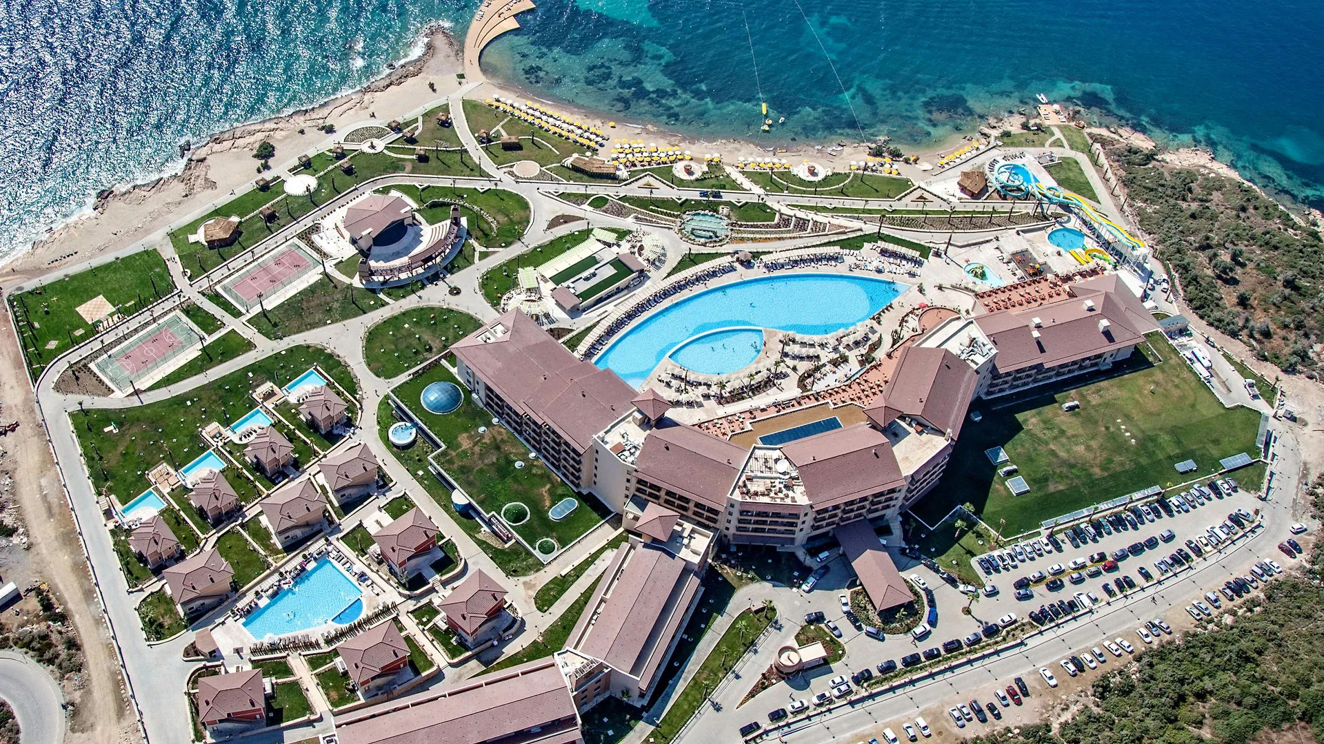 *****  Royal Teos Thermal Resort Clinic & Spa - Halal Hotel セェフェリヒサール トルコ